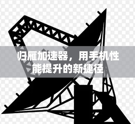 归雁加速器,用手机性能提升的新捷径