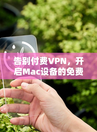 告别付费VPN,开启Mac设备的免费VPN体验 告别付费VPN,开启Mac设备的免费VPN体验