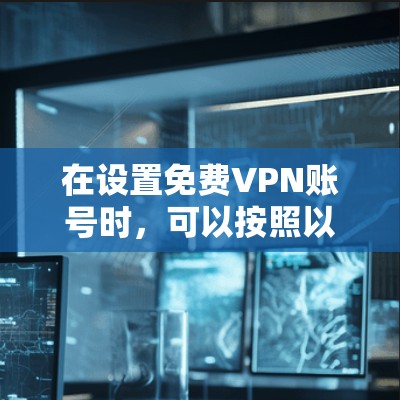 在设置免费VPN账号时，可以按照以下步骤进行操作