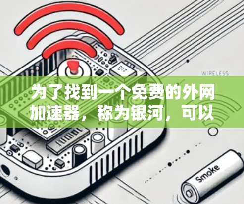 为了找到一个免费的外网加速器，称为银河，可以按照以下步骤进行