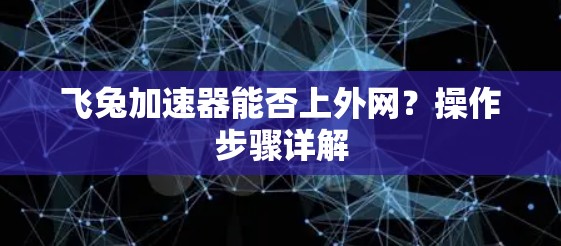 飞兔加速器能否上外网?操作步骤详解 飞兔加速器能否上外网?操作步骤详解
