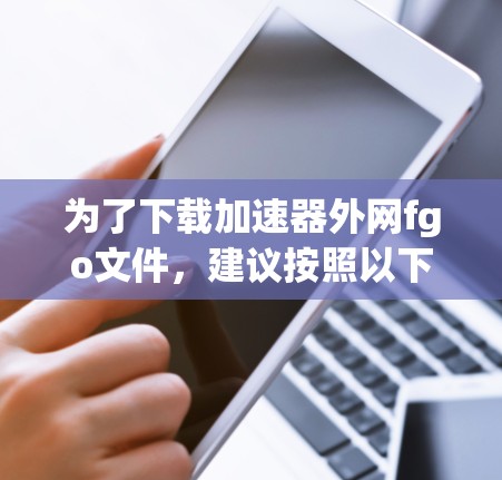为了下载加速器外网fgo文件，建议按照以下步骤进行