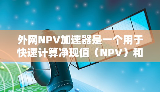外网NPV加速器是一个用于快速计算净现值（NPV）和内部收益率（IRR）的工具，适用于财务分析、投资决策等场景。以下是一些推荐的外网NPV加速器工具，涵盖在线计算器、定制化服务和应用软件