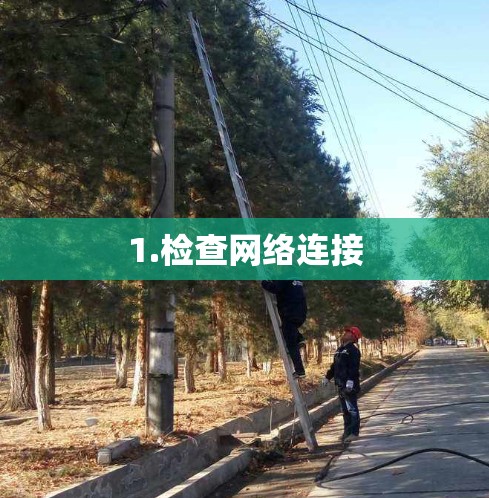 1.检查网络连接 1.检查网络连接