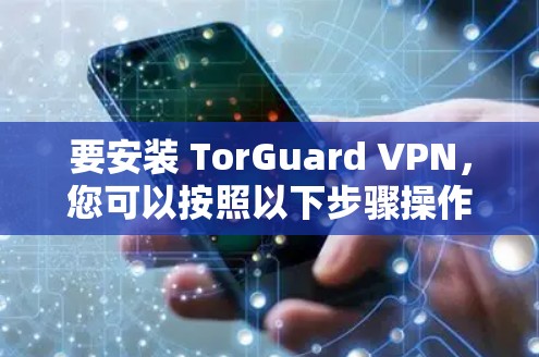 要安装 TorGuard VPN，您可以按照以下步骤操作