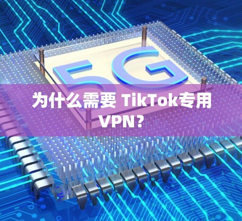 为什么需要 TikTok专用VPN？