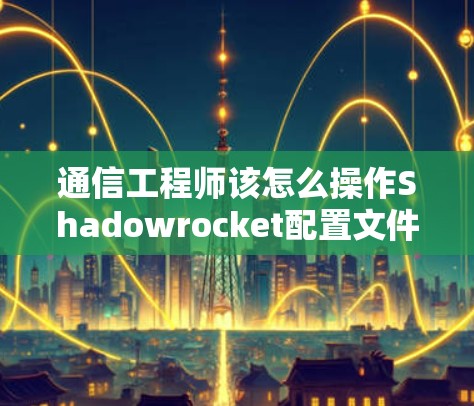 通信工程师该怎么操作Shadowrocket配置文件 通信工程师该怎么操作Shadowrocket配置文件