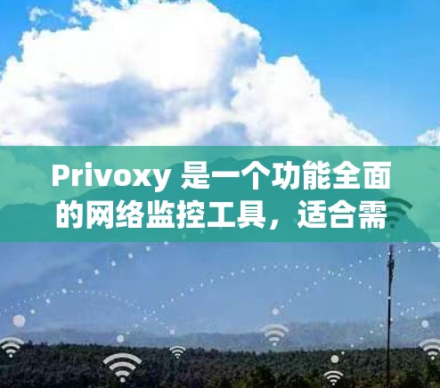 Privoxy 是一个功能全面的网络监控工具,适合需要实时监控网络设备和流量管理的用户。以下是对其进行全面评测的总结 Privoxy 是一个功能全面的网络监控工具,适合需要实时监控网络设备和流量管理的用户。以下是对其进行全面评测的总结