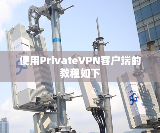 使用PrivateVPN客户端的教程如下 使用PrivateVPN客户端的教程如下
