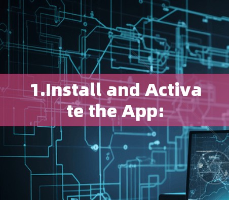 1.Install and Activate the App: